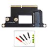 Xiwai M.2 NGFF M-Key NVMe SSD-Konverterkarte für 13-Zoll-SSDs von 2016 2017 (A1708, A1707, A1706)