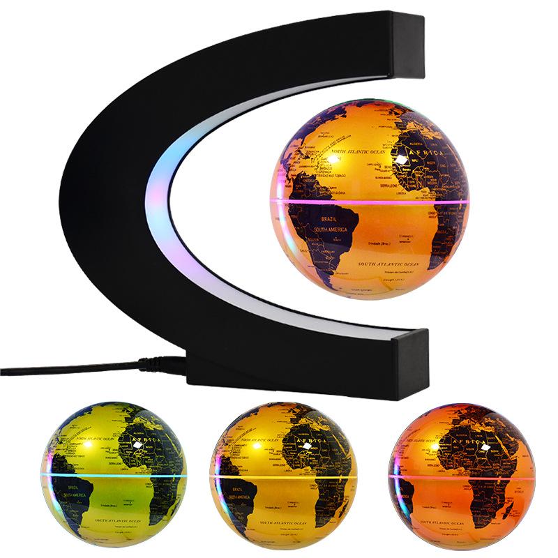 Magnetic Levitation 3-inch Globe - Creative Home Decor and Graduation Gift