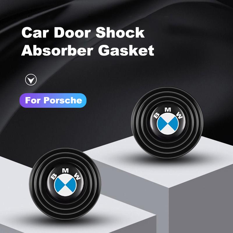 For BMW 1 3 4 5 6  Series X3 E36 E90 E60 E46 Car Door Silicone Anti Shock Pad Trunk Sound Insulation Thickening Cushion Stickers HC0