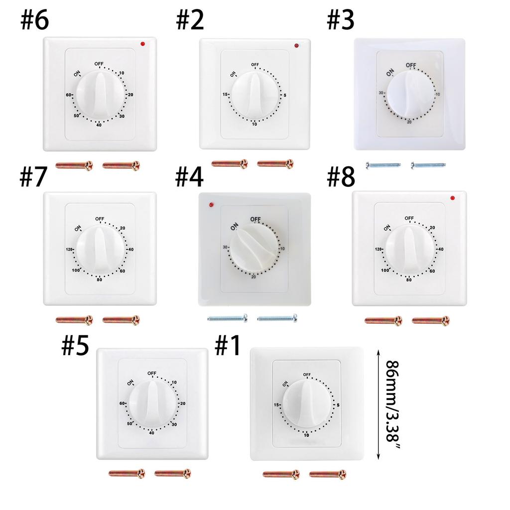 Zeitschalter Lichtschalter Steckdosen Countdown-Timer Haushaltszeitschalter Controller Steckdose Digitaler Timer Steuerschalter