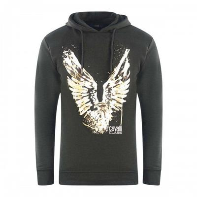 Moletom Masculino Cavalli Class com Logo de Águia