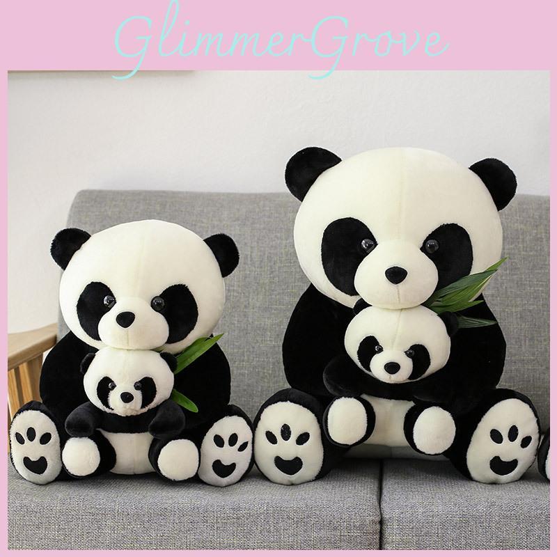 Adorable Giant Panda Plush Toy Snuggly Soft Stuffed Animal Zoo Gift Customizable