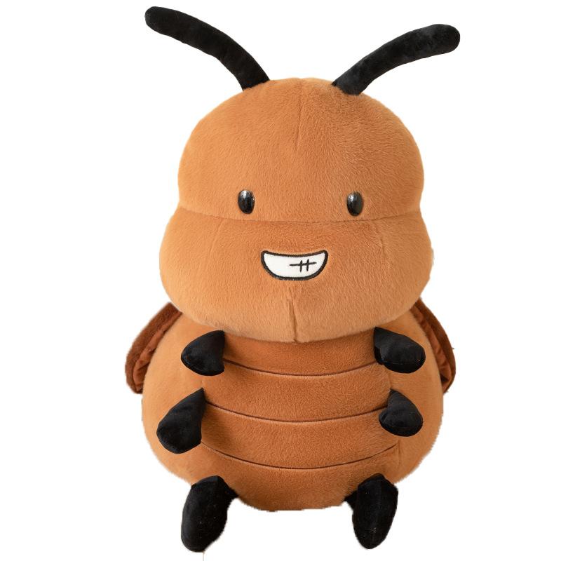 Creative Funny Cockroach Plush Toy Doll Xiaoqiang Doll Ugly Cute Doll Birthday Gift Doll