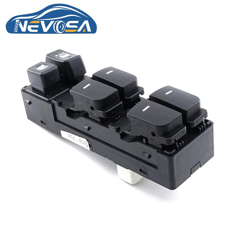 NEVOSA 93570-1X000 93570-1M100WK 93580-1X000 Left Power Window Switch Rear Button For KIA Forte Cerato 2009 2010 2011 2012 2013
