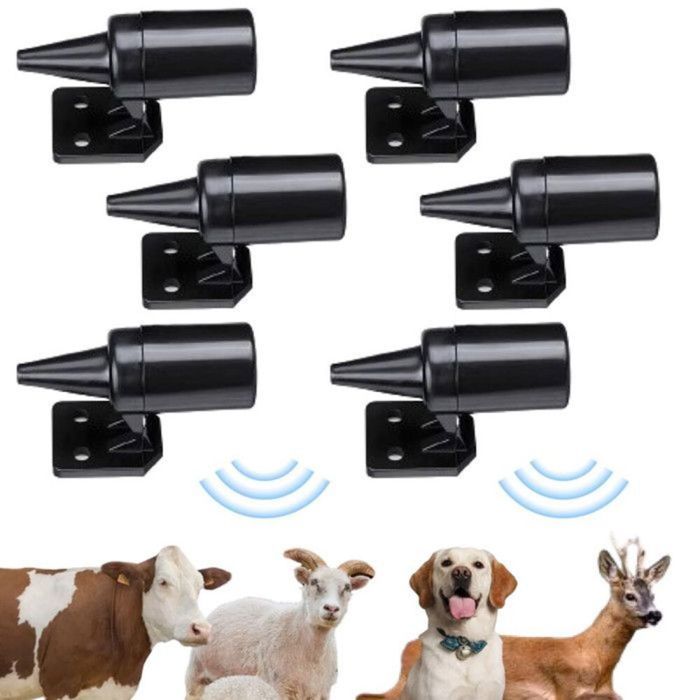 6pcs Ultrasonic Animal Repeller Whistle, Animal Repeller Whistle for Car, Wild Boar Repellent, Effective Ultrasound An ANIMAL REPELLER WHISTLE