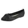 Large-sized Fly-knit Breathable Flat Single Shoes for Women with A Shallow Toe for Lazy Women