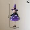 2025 Halloween Decoration Witch Hanging Pendant Pumpkin Black Cat Tree Ornaments Skeleton Charms for Festive Home Party Supplies