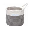 Garage/Cabinets/Closet Small Woven Cotton Rope Basket Home Decor D57B