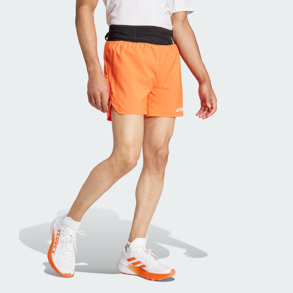 Adidas Terrex Xperior Shorts Outdoor Woven Trail Running Color Block Simple Sports Shorts Men Shorts Half-Impact-Orange JF1229