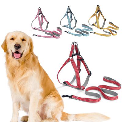 Dog Harness Leash Tear Resistant Escape-proof Anti-lost Small Medium Pet Dog Puppy Vest Harness