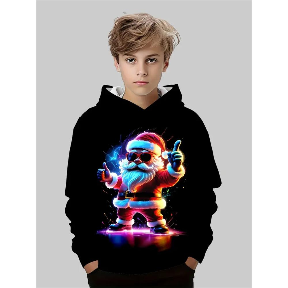Child Sweatshirt Boys' Fashion Motocross Racing 3D Printed Casual Hoodie Long Sleeve Polyester Sport Tops Pullover Kids Clothes