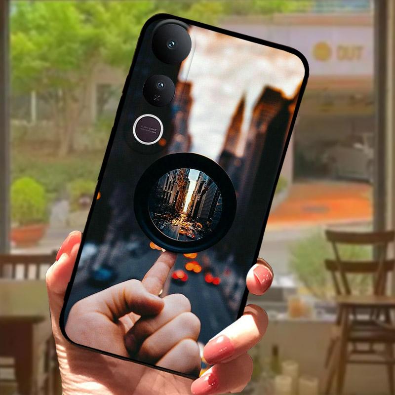 For Vivo V50 Lite 4G Case V2441 Cover Fashion Lion Painted Soft TPU Silicone Phone Case For Vivo V 50 V50Lite 5G V2440 Fundas