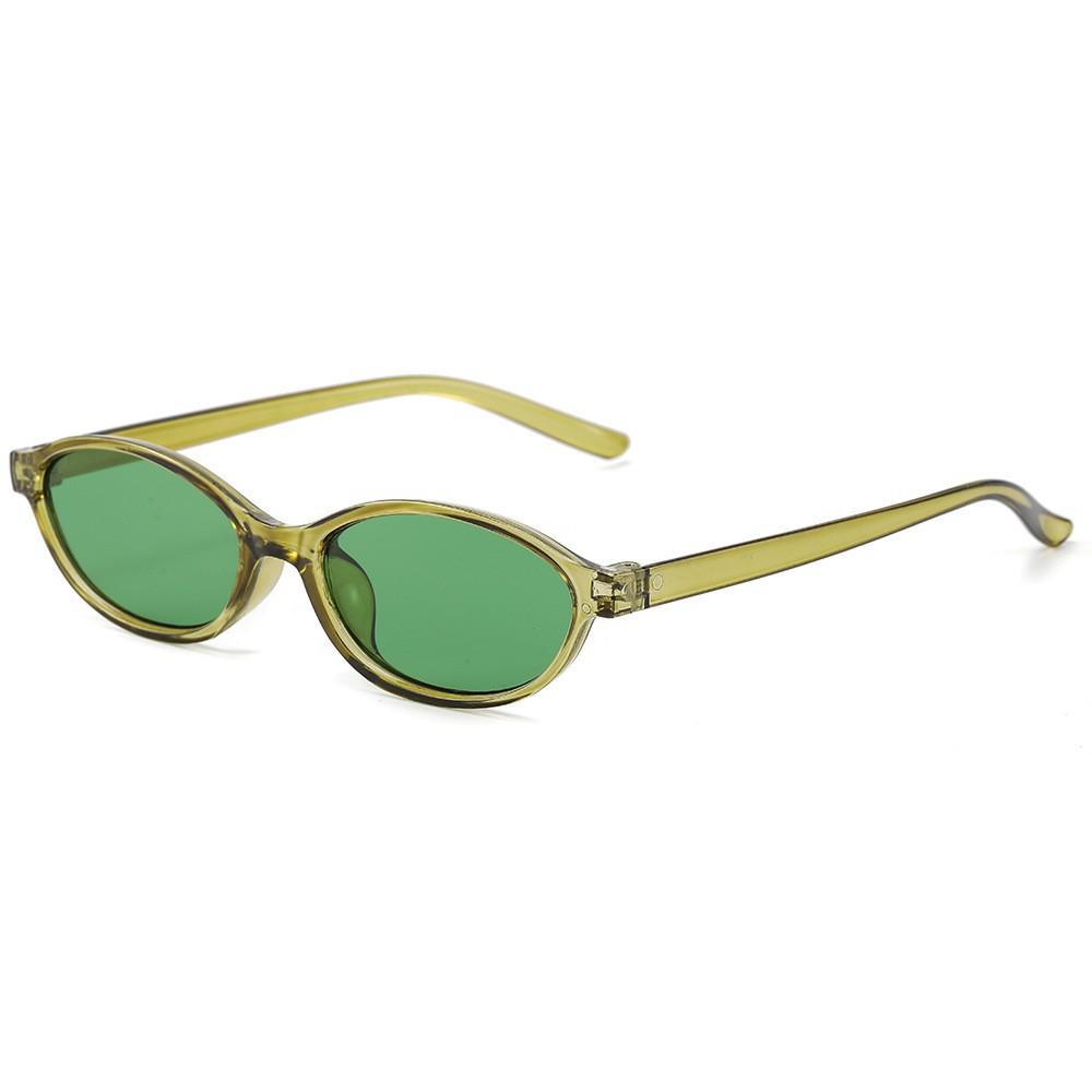 Women's Trendy Oval Sunglasses: European & American INS Street Style