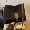 Vintage Matte Faux Suede Messenger Bag for Women Large Capacity New Autumn-Winter Niche Commuting Crossbody Tote