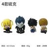 4Pcs/Set Death Note Anime Figure Lawliet L Ryuk Amane Misa Yagami PVC Collectiable Model Playthings Fans Birth Date Gifts