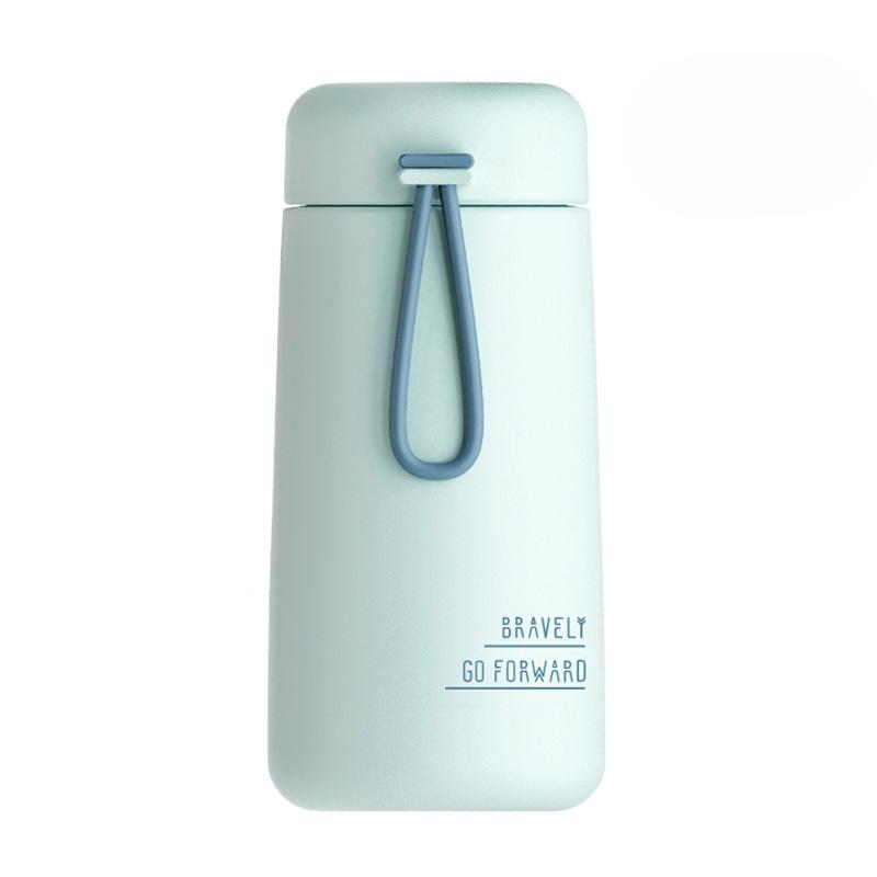 New High Appearance Level Portable Ins Stainless Steel Thermos Cup Portable Compact Gift Water Cup Milk Pocket Cup