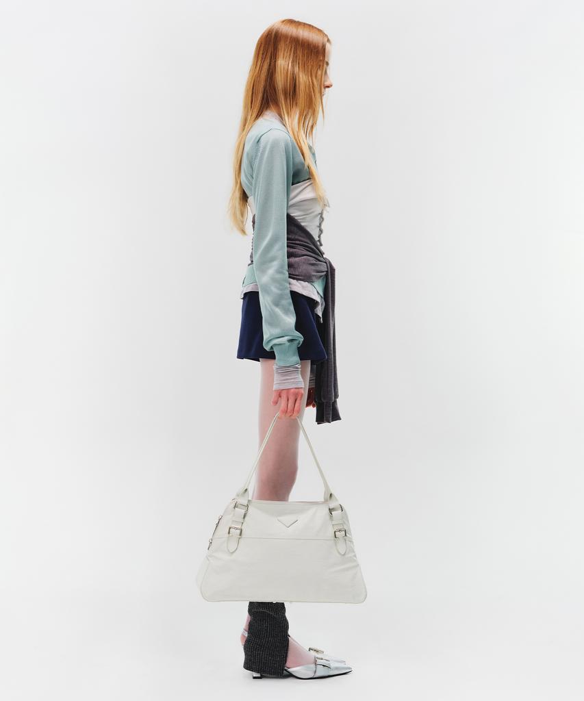 Fennec Soty Bowling Bag - Ash White