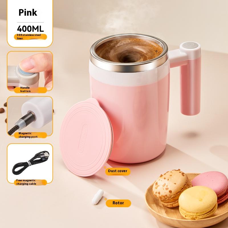 Gianxi Automatic Stirring Cup Coffee Cup Electric Portable Water Cup Male Brewing Magnetic Rotating Lazy Charging Stirring Cup