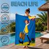 Pi-ppi And Horse Friendship Beach Towel, Microfiber Beach Towel, Perfect For Pool, Beach, Travel, Home Decor Beach Party Fan Gifts