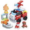Mattel Mega Bloks Paw Patrol The Movie Marshall Super Fire Truck (Ages 3+) GYJ01 Red