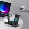Wireless Charger Stand For iPhone17 16 15 14/ 13 12 XR Max Samsung Charger for Air-pods Pro iWatch 9 8 7 Fast Charging Station