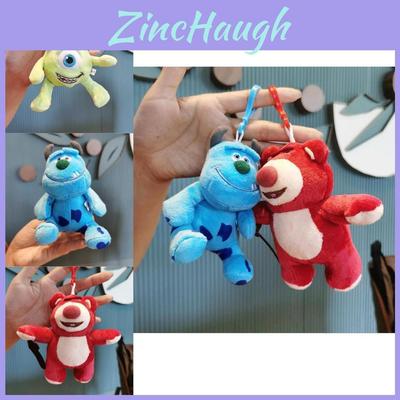 Adorable Cartoon Sulley Keychain Plush Toy Perfect For Kids And Collectors 15cm