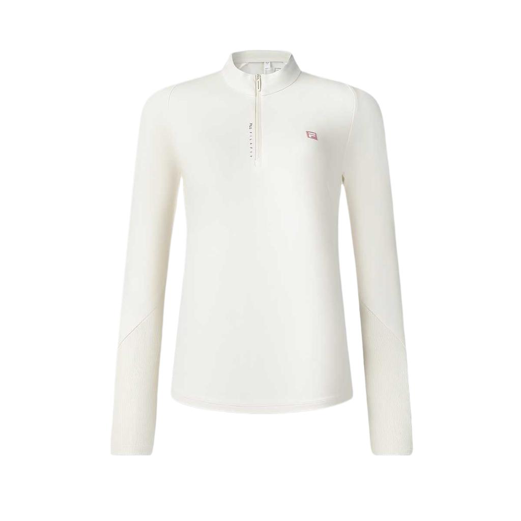 Fila Fitness Casual Vitality Simple Fashion Gym Wear Women Activewear Vanilla-White A11W511210FIV