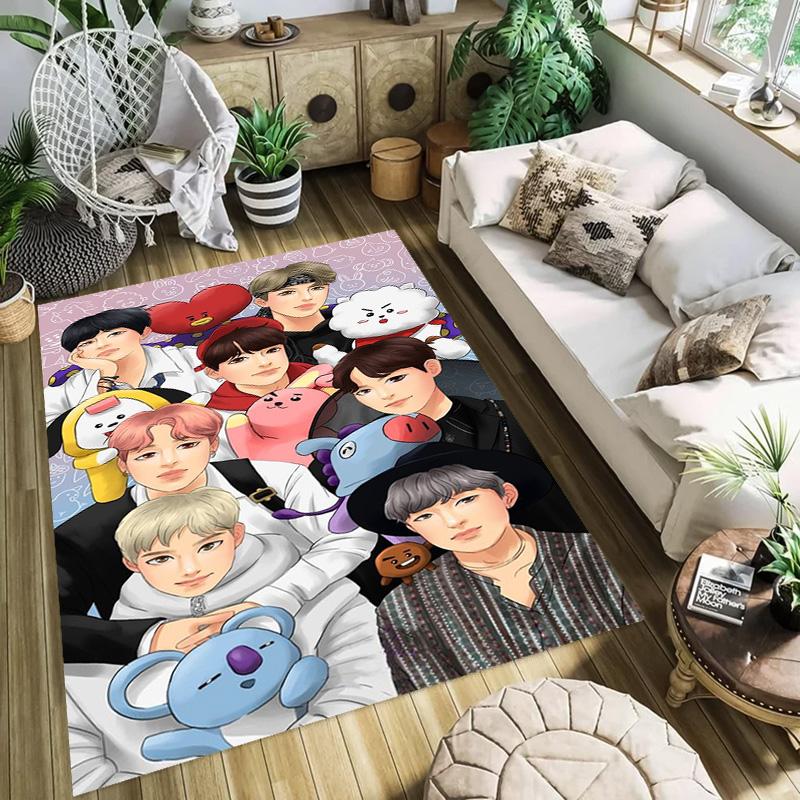Vibrant Soul: Essence Unity Carpet Doormat Suitable for All Seasons Protective Pad Bathroom Mat Dormitory Decoration
