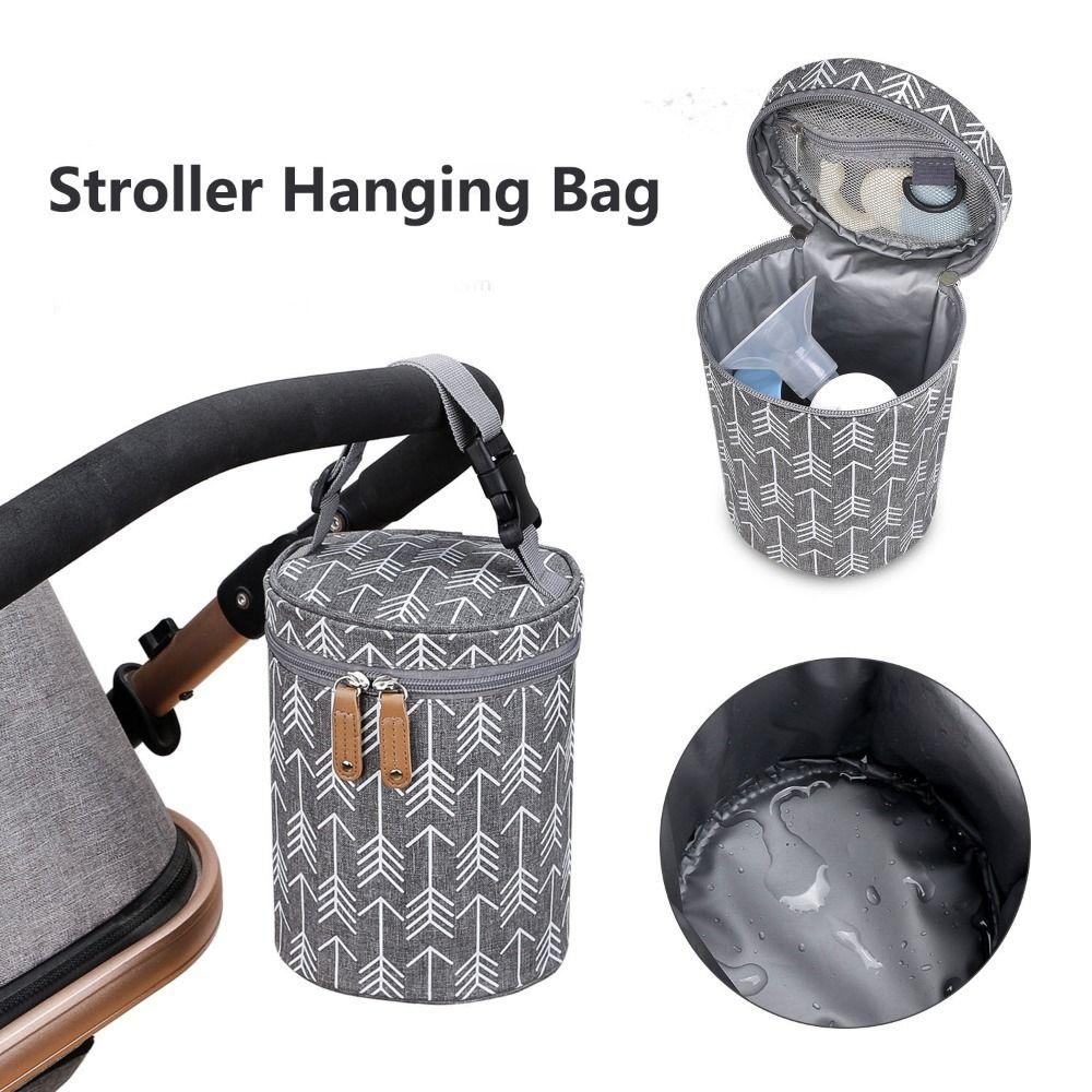 Hanging Design Baby Bottle Bag Waterproof Insulated Breastmilk Cooler Bag Nursing Mom Bag Travel