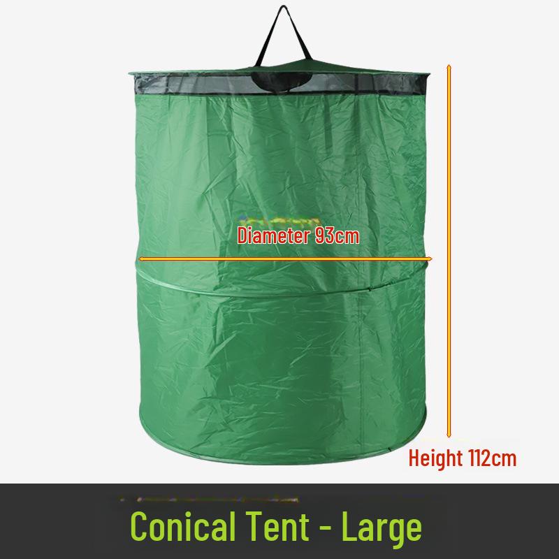 Folding Tent & Outdoor Toilet Accessory Set with Coagulant