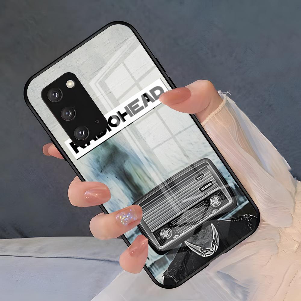 R-Radiohead Band Phone Case For Samsung S26 S25 Plus S20 S20 Plus S22 Ultra S23 FE S21 Plus S21 Ultra Glass Cover
