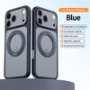 Magnetic 360°Rotation Stand TPU Case For iPhone 17  Air 16 15 14 13 Pro Max  With Ring Holder Frosted Transparent PC Matte Cover