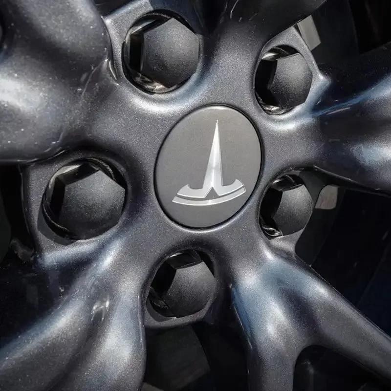 Car Sticker 2025 New Tesla Car  56mm Wheel Hub Center Caps For Tesla Model 3 Model Y Badge Cover Hubcaps for Tesla Model Y X S 2