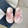 Flower Platform Flip-Flops Women Summer High Heel Sandals and Slippers Comfortable Non-Slip Slippers