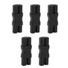 5Pcs Copper Contact PVC Shell IEC320 C15 to C15 Power Adapter for Printers Computer Electric Car 10A 250V 2.5A 250V