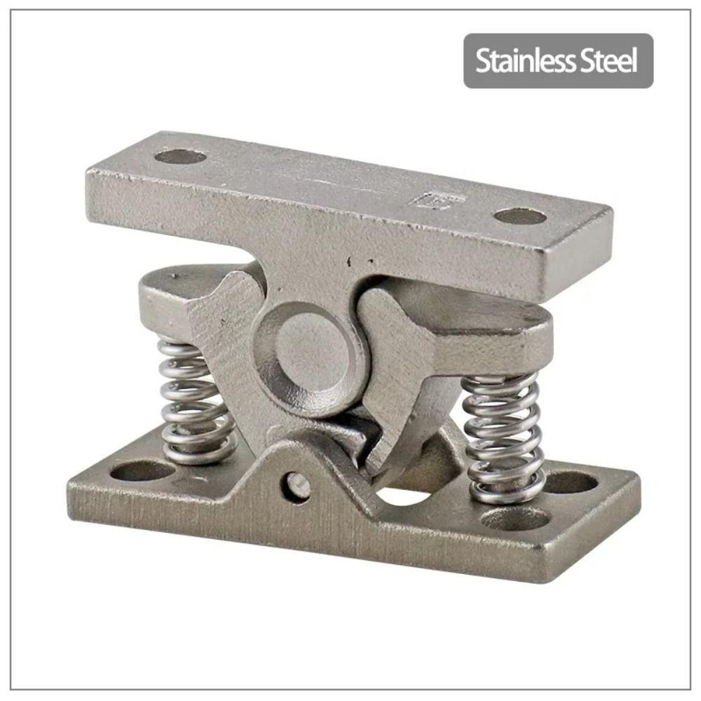 Stainless Steel Spring Loaded Door Lock Universal Double Roller Catch  Hardware Accessories