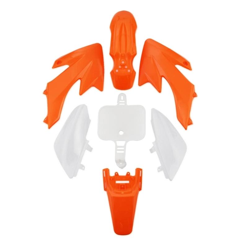 Plastic Fairing Body Kits Mudguard For CRF50 XR50 Pit Dirt Motorcycles Trail Bikes 2024 Year