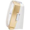 CASIO Alarm Table Champagne Gold Clock, Radio-Controlled, Clock, Gold, Analog, Light, TQ-740J-9JF