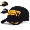 Women Security Letter Print Embroidery Baseball Caps Outdoor Use Adjustable Spring And Autumn Casual Sunscreen Hat For Men And