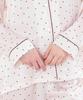 Silk Heart Shirt Pajamas