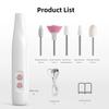 Multi-Set Electric Nail File Set Portable Nail & Foot Care Grinder, Polisher & Callus Remover Suitable for Fingernails & Toenail