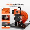 Dust Collector, 1HP 460 CFM Air Flow, Rolling Dust Collector with 21-Gallon Dust Collection Bag, 2.5 Micron Bag Filtration, Industrial Workshop Mobile