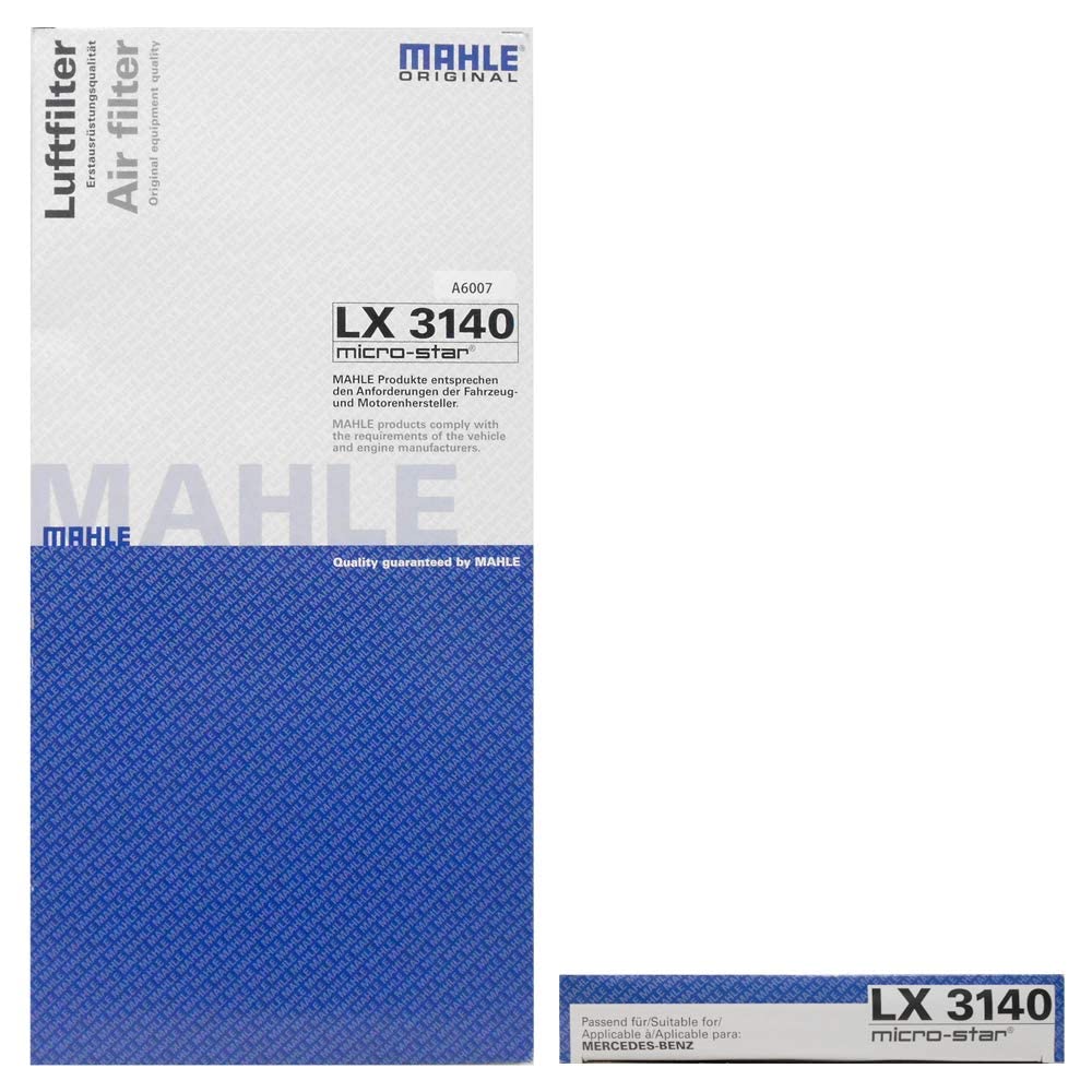 MAHLE Air for Shooting 350 MAHLE Made by the OEM Filter Manufacturer Cleaner/Filter Mercedes-Benz C-Class, CLS, Brake, E-Class, Wagon, GLK, M-Class,
