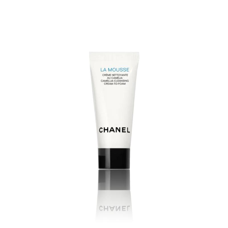 CHANEL La Mousse Camellia Cleansing Cream-To-Foam Sample Travel Size 5ml 5ml*1