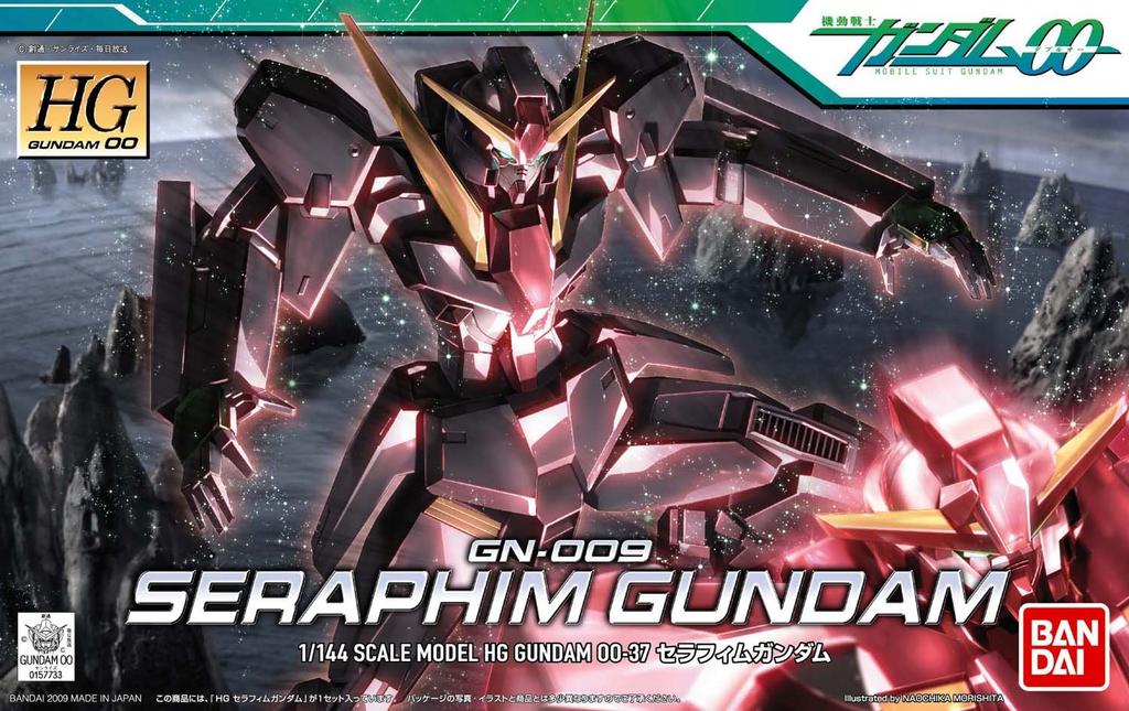 HG Seraphim Gundam Suit Gundam 1/144 GN-009 (Mobile 00)