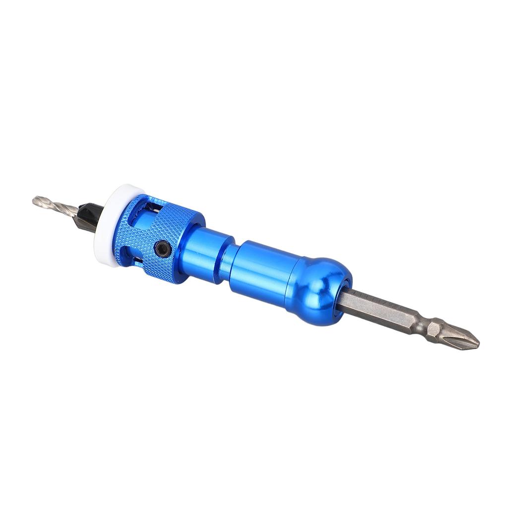 Countersink Drill Bit Set for Wood with Adjustable Depth Stop 82 Degree Carbide Tipped Carpentry Pil