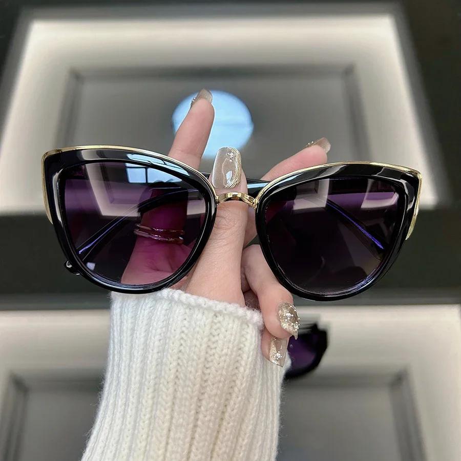 Cat Eye Retro Sunglasses Women Men Designer Outdoors Vintage Sun Glasses Female Male Fashion Mirror Punk Shades