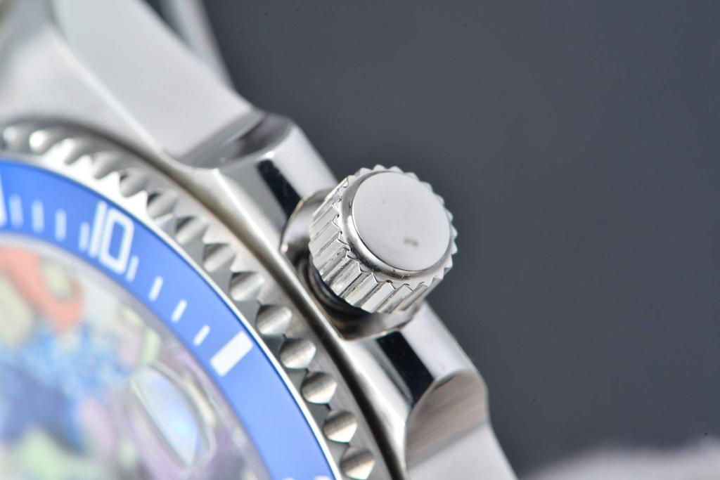 HAMAYOTA Automatic Made In Great Wave Off Watch Men's Watch, Japan, "The Kanagawa" Diver's