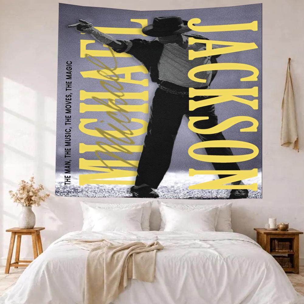 Michael Jackson Tapestry Wall Hanging Customize Wall Tapestry Home Decor Room Decor Backdrop Wall Art Room Decor