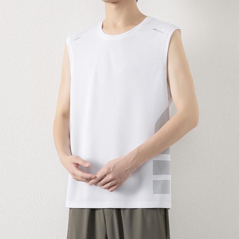 Summer Casual Loose Skin Friendly Soft and Versatile Men's Sleeveless Vest